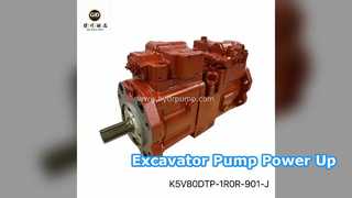 ارتقاء پمپ بیل مکانیکی K5V80DTP کیفیت OEM