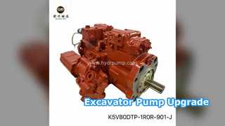 ارتقاء پمپ هیدرولیک بیل مکانیکی K5V80DTP